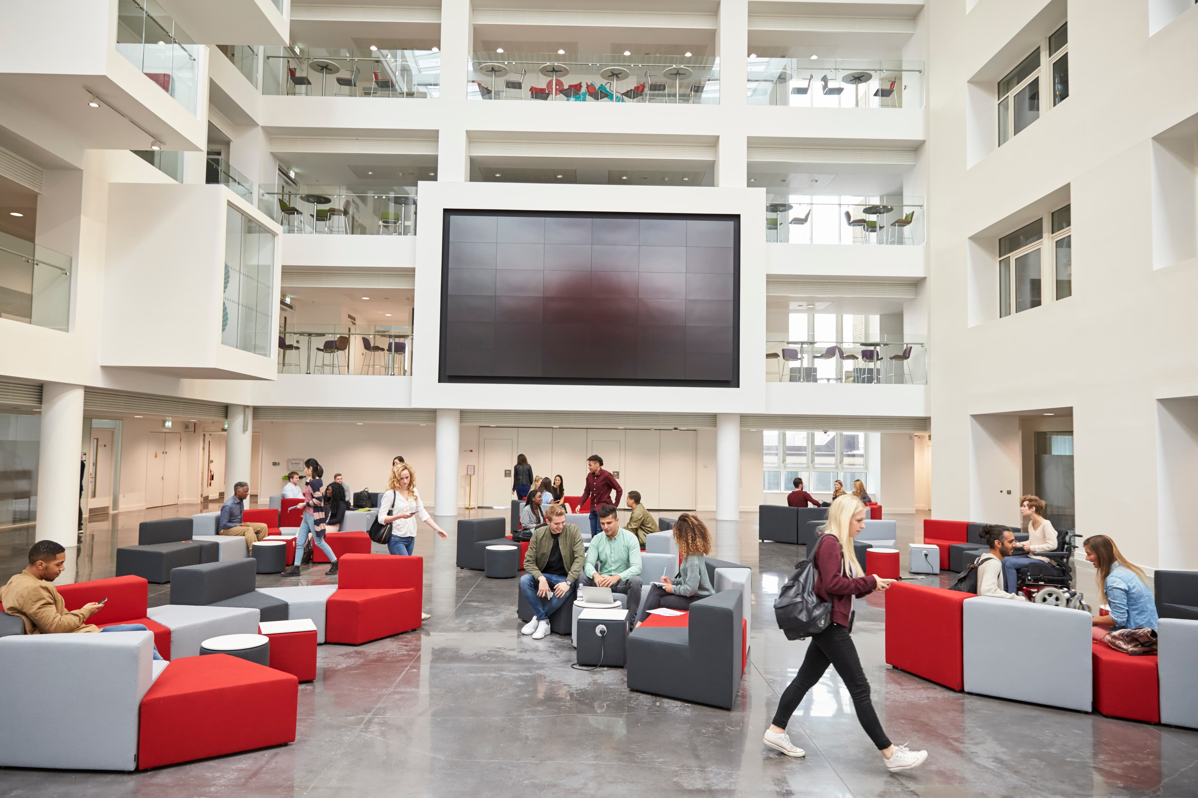 Students in an institutional setting